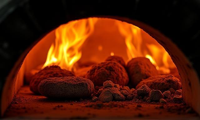 Forno a legna a 720 gradi