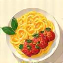 Icona pasta e antipasti